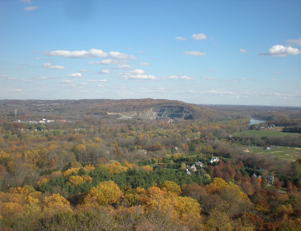 Bowman Hill Tower, Bucks County, Pennsylvania, Luke E... View from Flickr