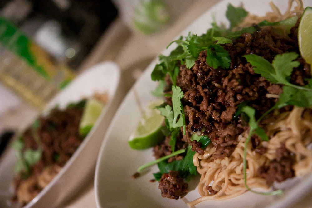 Dan Dan Noodles A Jamie Oliver recipe from his 20 minute m… Flickr