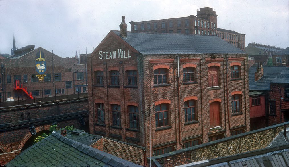 Steam Mill, Fylde Road, Preston c.1972 Photo Ian Hoyle Ma… Flickr