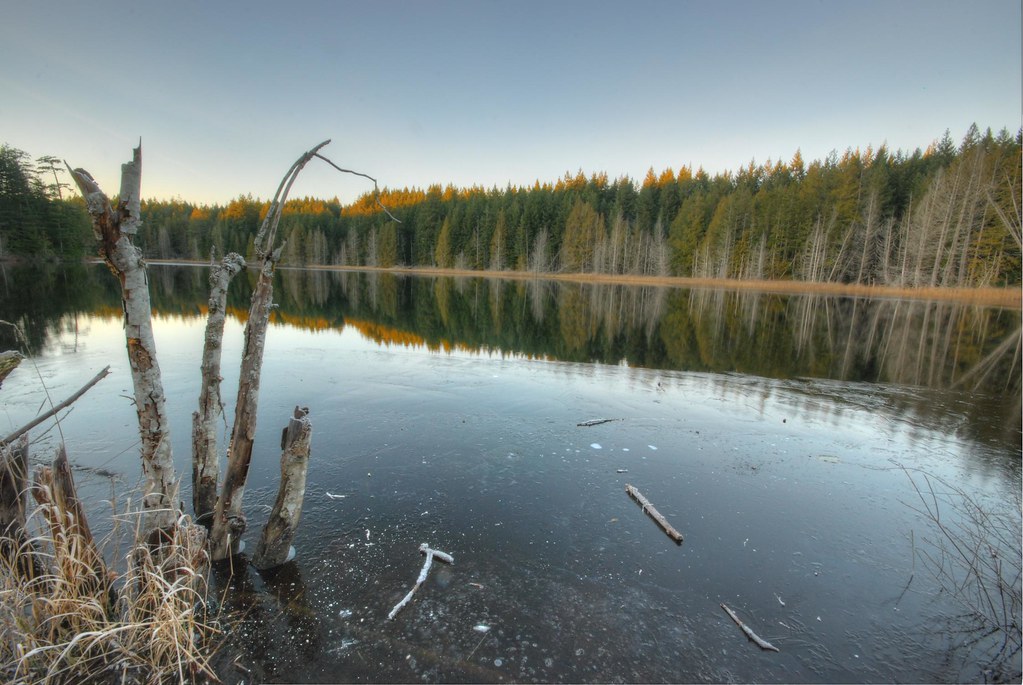 Trout Lake HDR Sunshine Coast, Canada HDR image with a t… Flickr