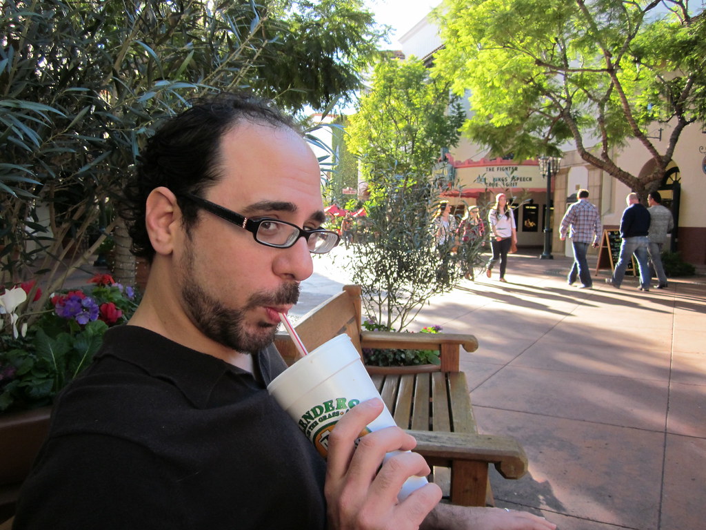 Santa Barbara For Jessica. Anthony enjoying his Blenders i… Flickr
