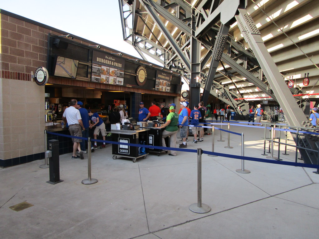 Citi Field, 07/24/15 burger and fry concession stand in t… Flickr
