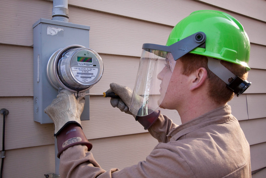 Smart Meter Installation David Groft of Wellington Energy … Flickr