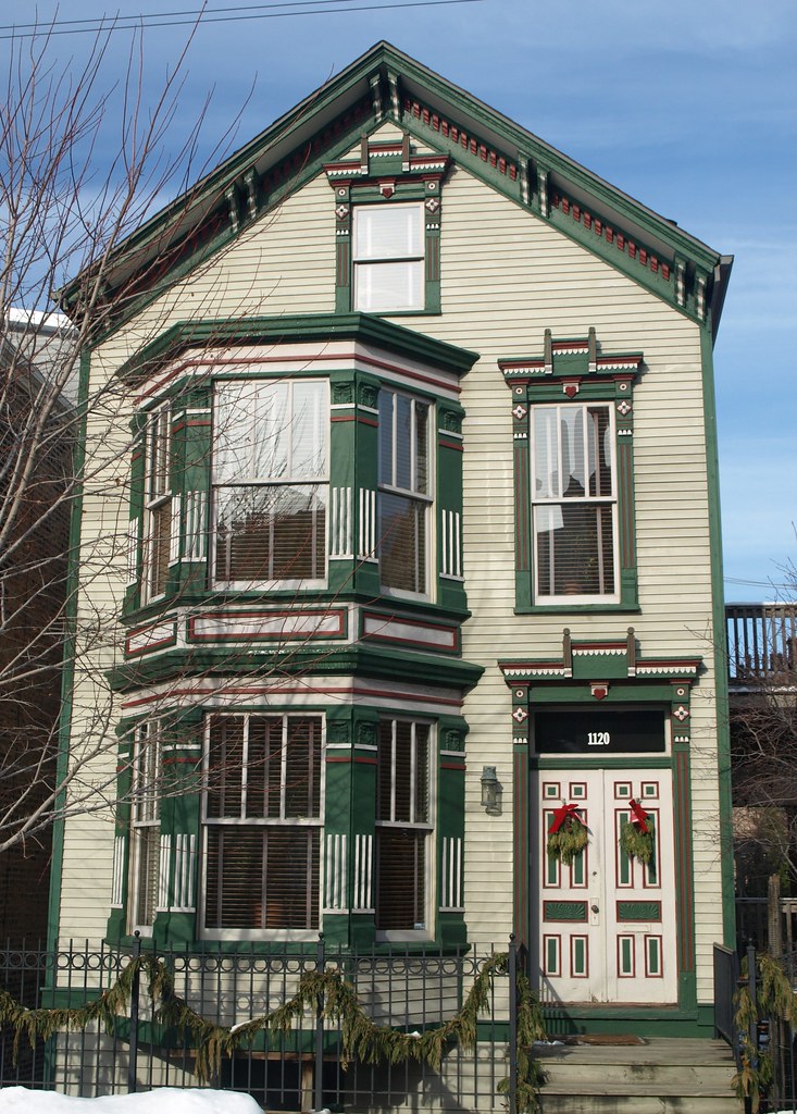 1120 W. Fry Street Apartment building, 1879. Brule Laker Flickr