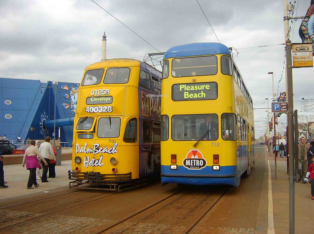 Blackpool Transport 701 & 708 BlackpoolTransport20080… Flickr