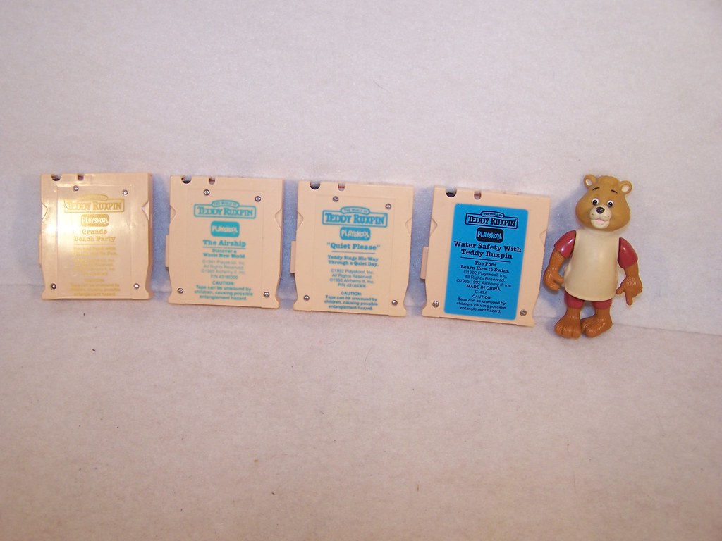 Lot of teddy ruxpin tapes a photo on Flickriver