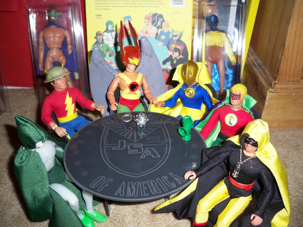 Justice Society of America customs (more to come) Chris Doubleyu