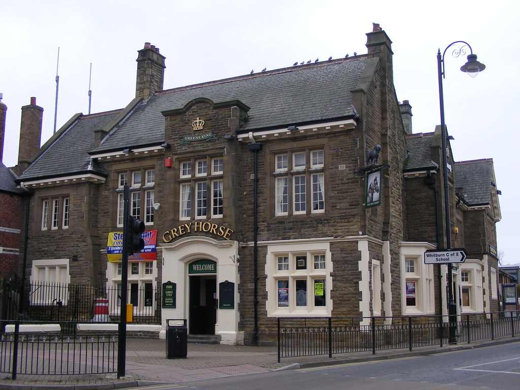 Tyne & Wear Whitburn THE GREY HORSE Situated on the corn… Flickr