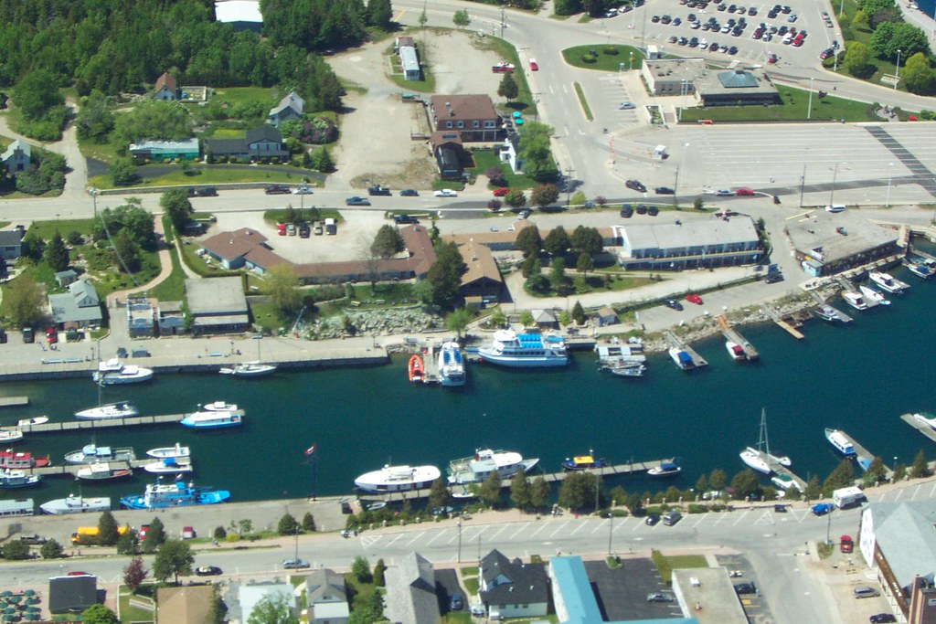 Little Tub Harbor Aerial view of Little Tub Harbor, Toberm… Flickr