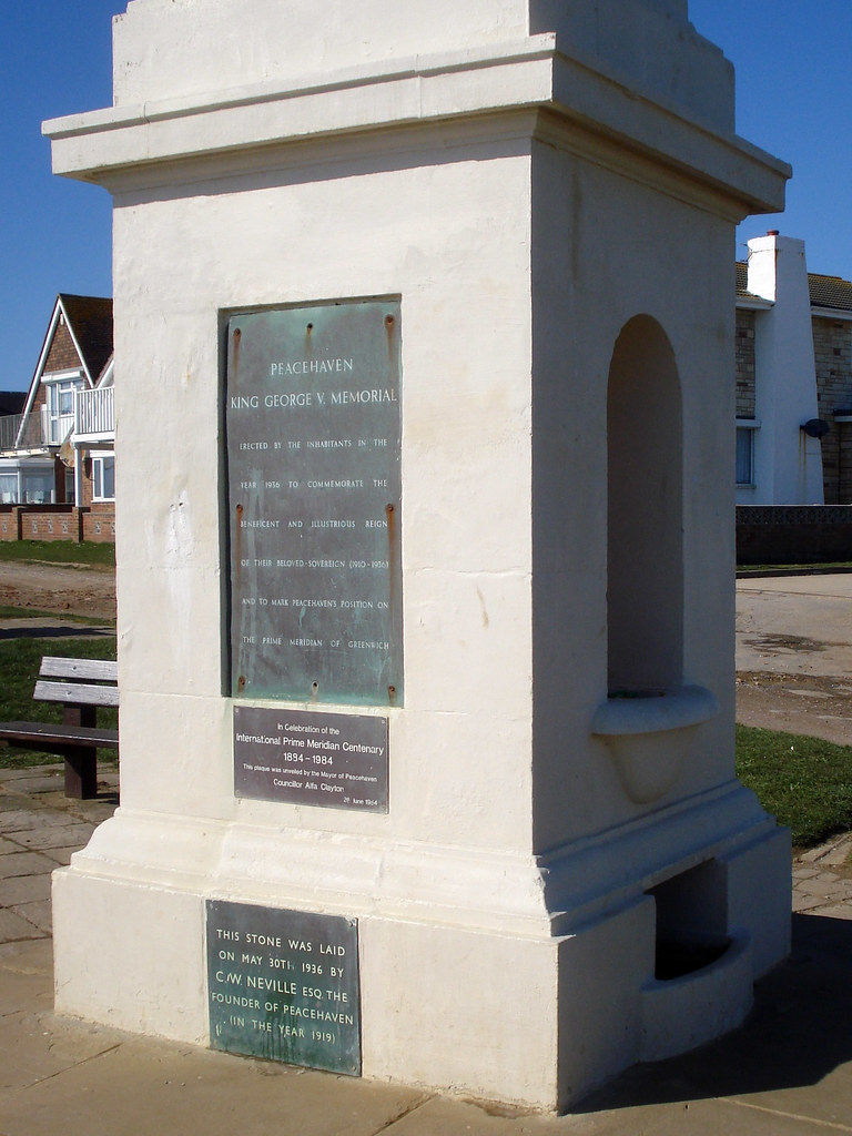 Meridian Monument, Peacehaven King V Memorial, erec… Flickr