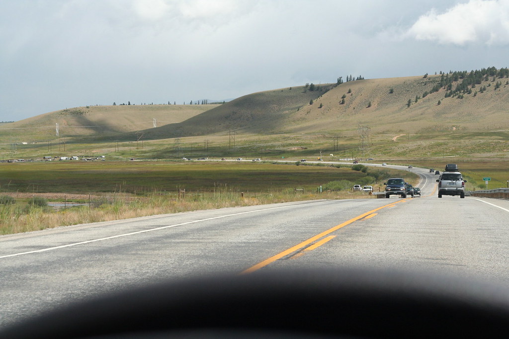 Leadville 100 2009 204 Lots of traffic on 24 between Twin … Flickr