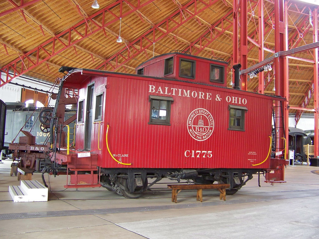 B&O Caboose C1775 Built in 1907 by the Buffalo and Susque… Flickr