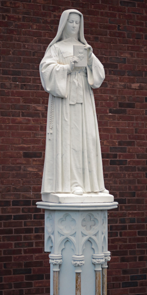 Statue of Saint Margaret Mary Alacoque, at the Saint Louis… Flickr