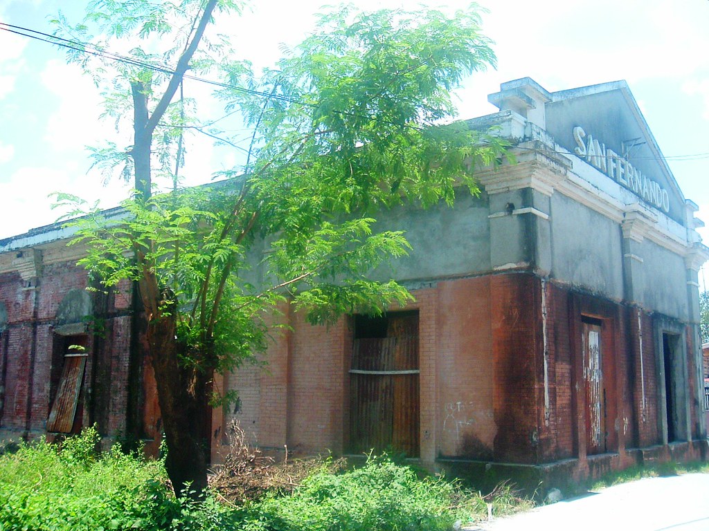San Fernando Train Station Located in San Fernando, Pampan… Flickr