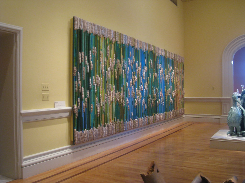 The Silk rainforest by Sheila Hicks Susan Wakeford Flickr