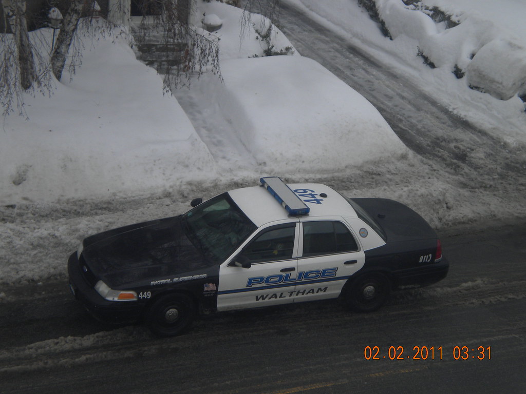 Waltham Police Waltham Police cruiser 449. matredsoxfan Flickr