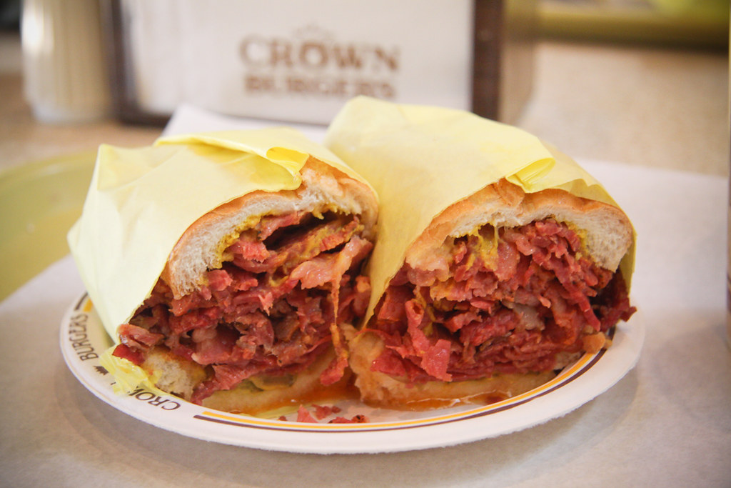 pastrami sandwich at crown burgers. Crown Burgers, Salt La… Flickr