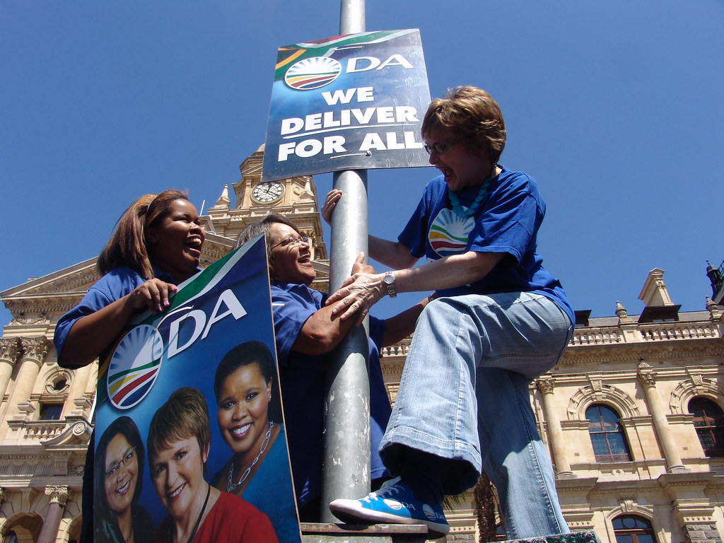 DA puts up first election poster 17 March 2011 Lindiwe Ma… Flickr