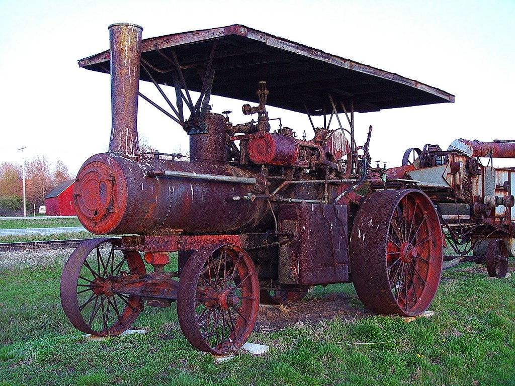 Antique Farm Machinery Collection Steam Tractor US 31 … Flickr