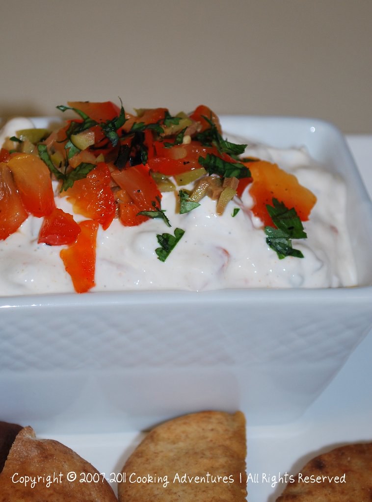 Roasted Red Pepper and Greek Olive Dip with Curry Powder_B… Flickr