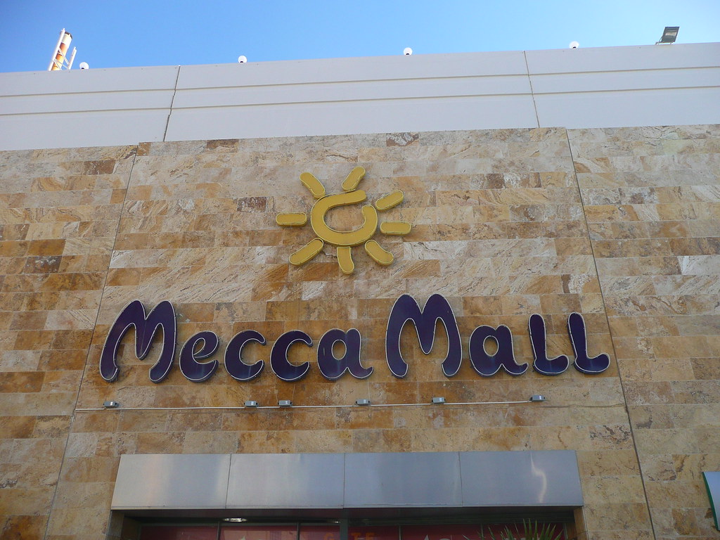 Amman, Jordan Mecca Mall sign Like any mall anywhere (exce… Flickr