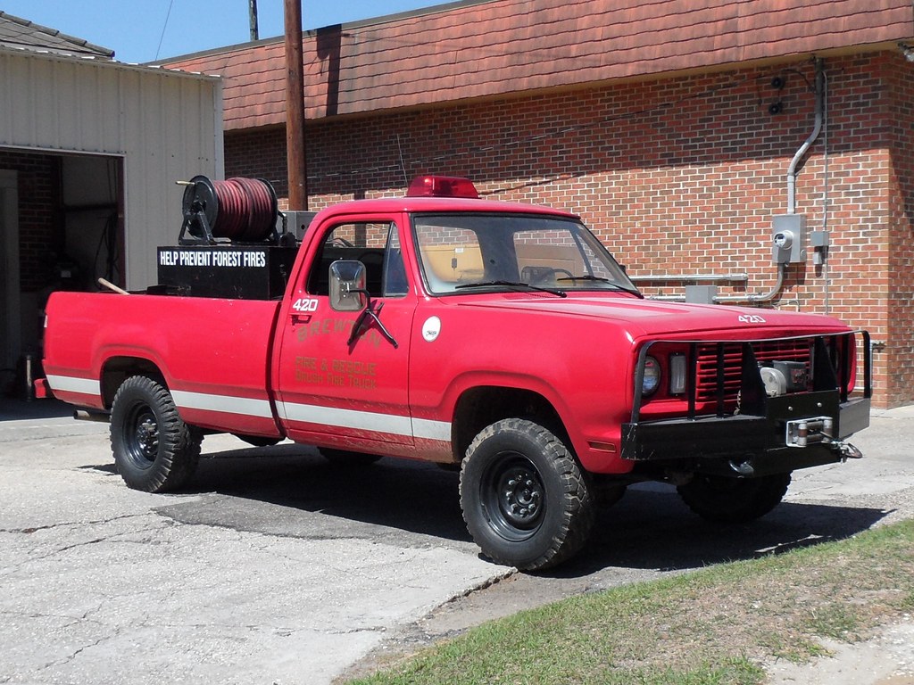 Brewton Alabama Fire Dept. This exmilitary, Dodge M880 br… Flickr