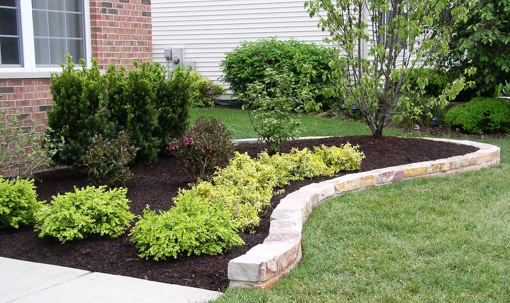 Curved Natural Stone Edging Curved Natural Stone Edging