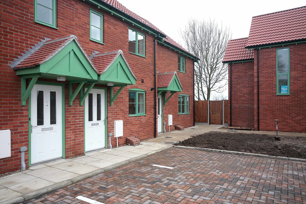 Affordable houses, Ashill, Swaffham, Norfolk Seven afforda… Flickr