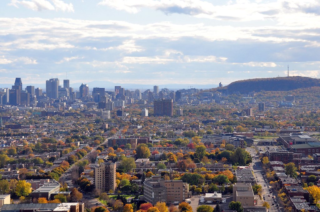 Centeville et MontRoyal Vue de Montréal depuis la tour d… Flickr