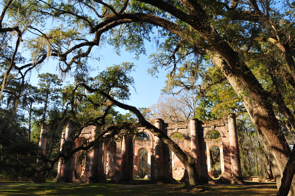 Old Sheldon Church Ruins Yemassee, South Carolina Flickr