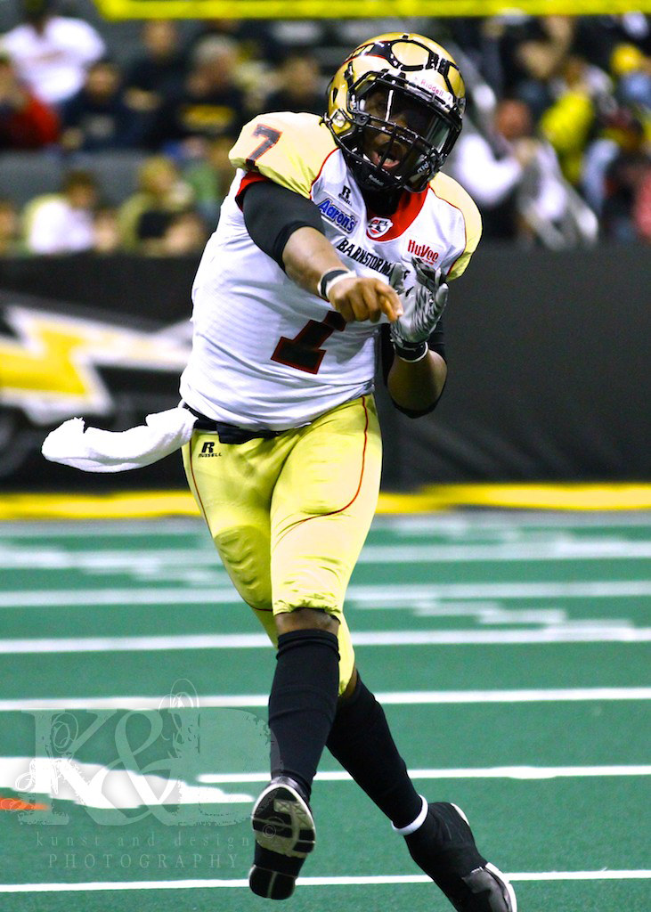 Brad Banks Iowa Barnstormers QB Brad Banks putting everyt… Flickr