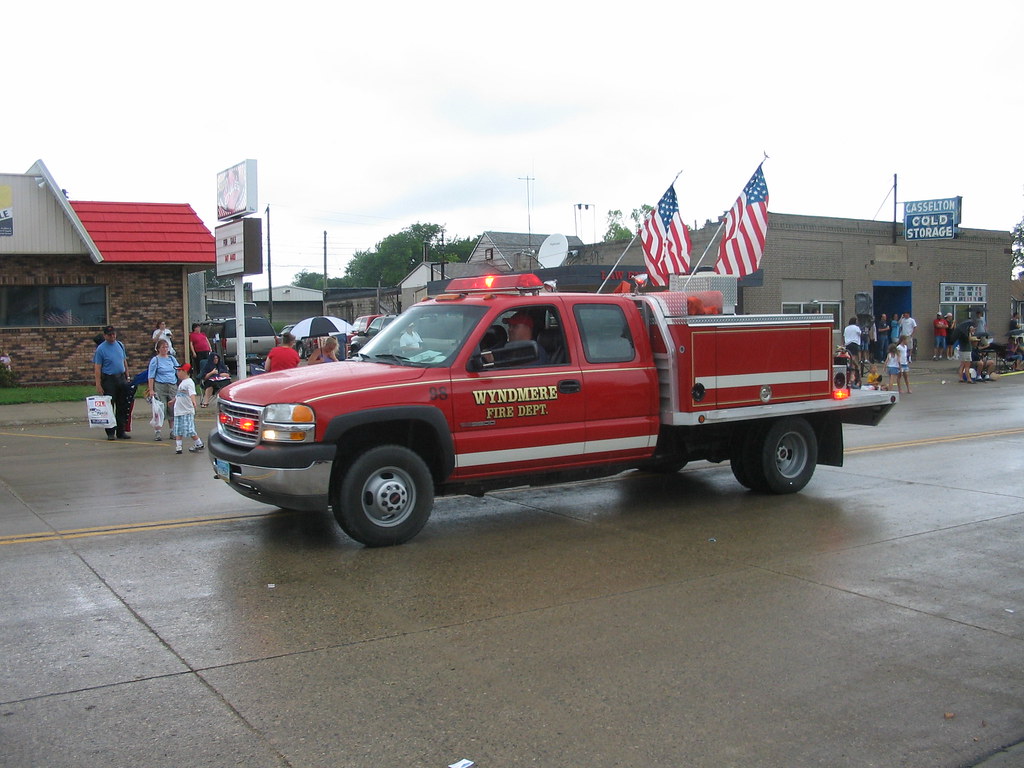 Wyndmere, ND Fire Truck Grass Rig in Parade 2009 World Rec… Flickr