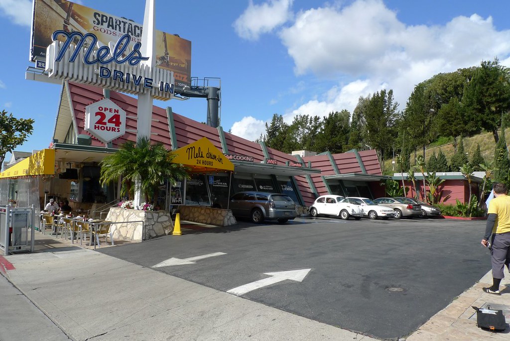 Exterior. Mel's Diner, formerly known as Ben Frank's Flickr