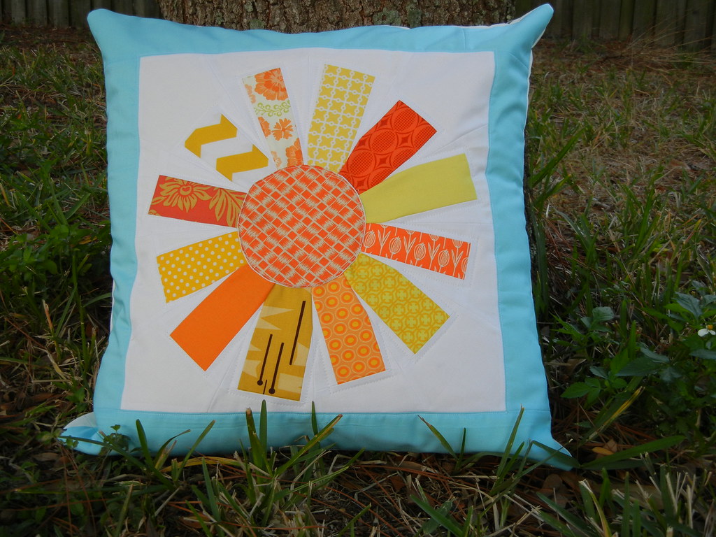 Mom's birthday pillow Birthday pillow for my mom, using Le… Flickr