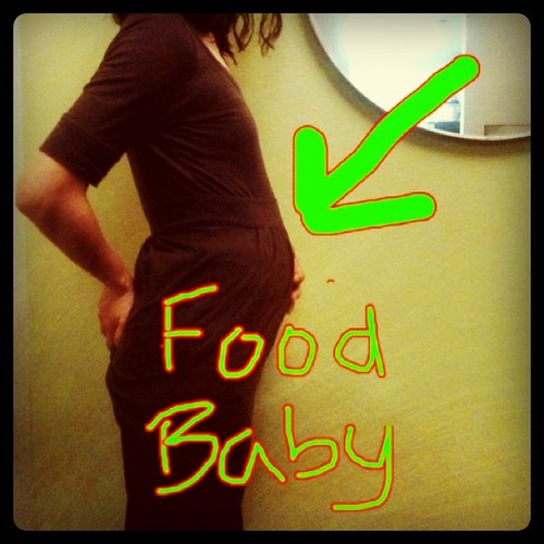 This is My food baby after eating 4 massive meals within 2… Flickr