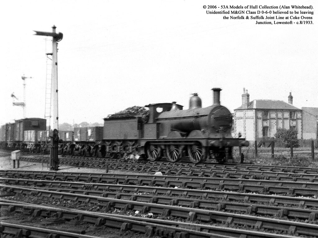 c.08/1933 Coke Ovens Junction, Lowestoft. M&GN Class D 0… Flickr