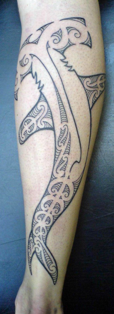 Maori Hammerhead Shark | Koru Tattoo | Flickr 1024_x_372_jpg