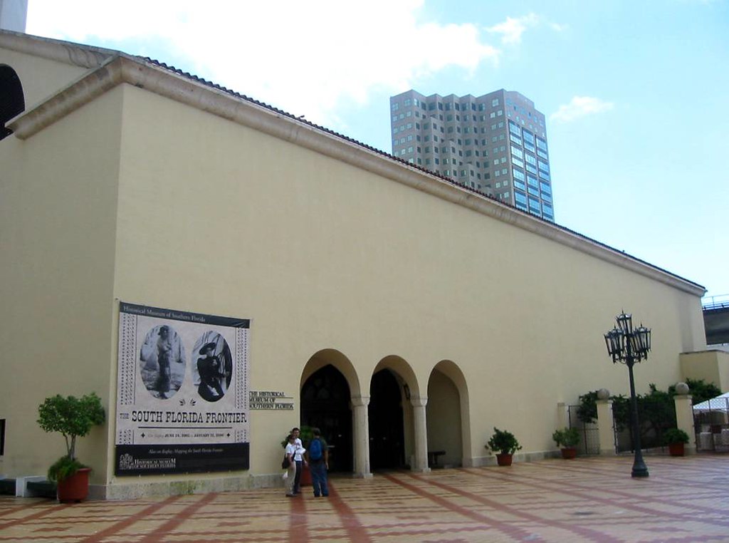 Library and Art Museum, Downtown Miami, Florida Library