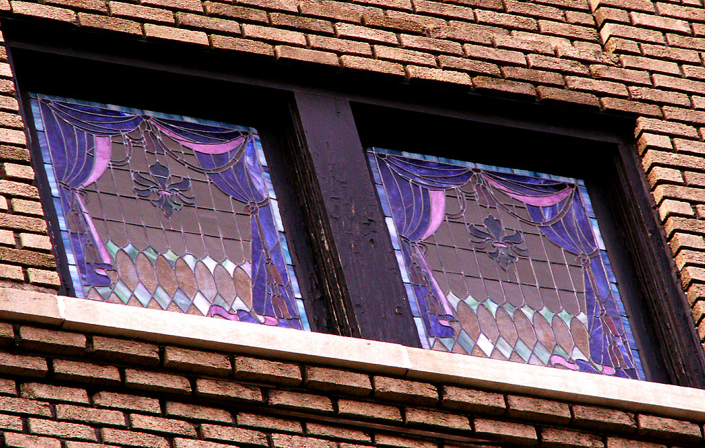 Ghetto Glorious Stained glass windows in a building in Eli… Flickr