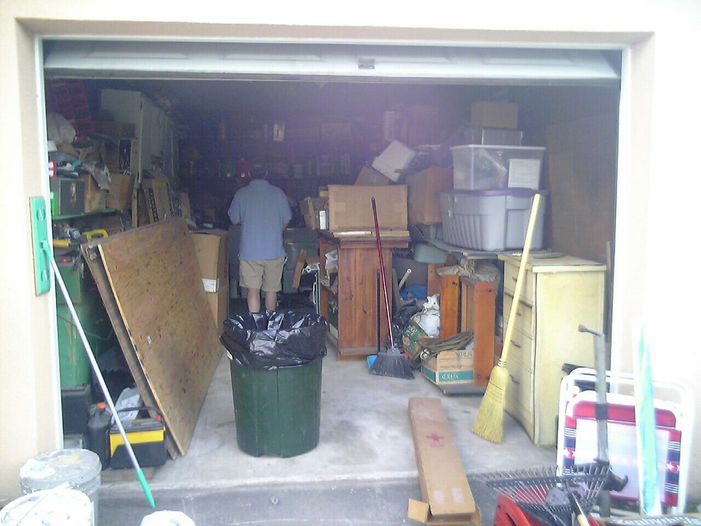 Garage is cleaning I threw it away because it was dusty, d… Flickr