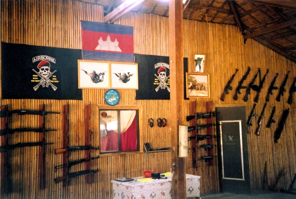 Shooting range A popular activity for tourists in Phnom Pe… Flickr