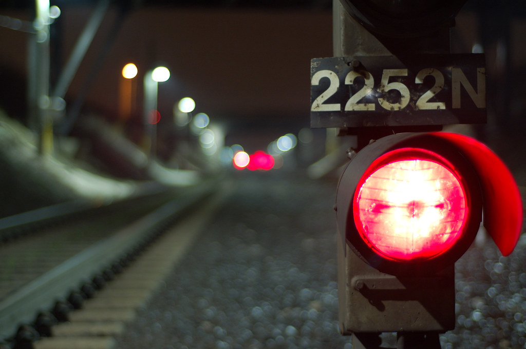 Train Track Lights. Same photoshoot that I took this photo… Flickr