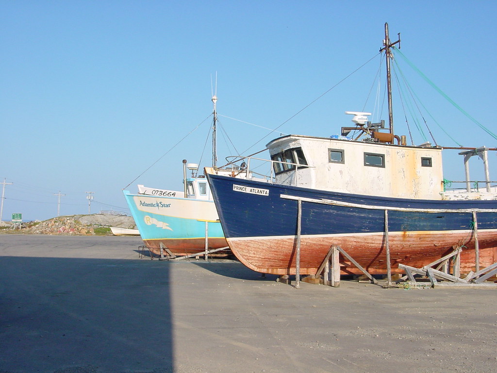 Boats at Musgrave Harbour, Newfoundland In almost every co… Flickr