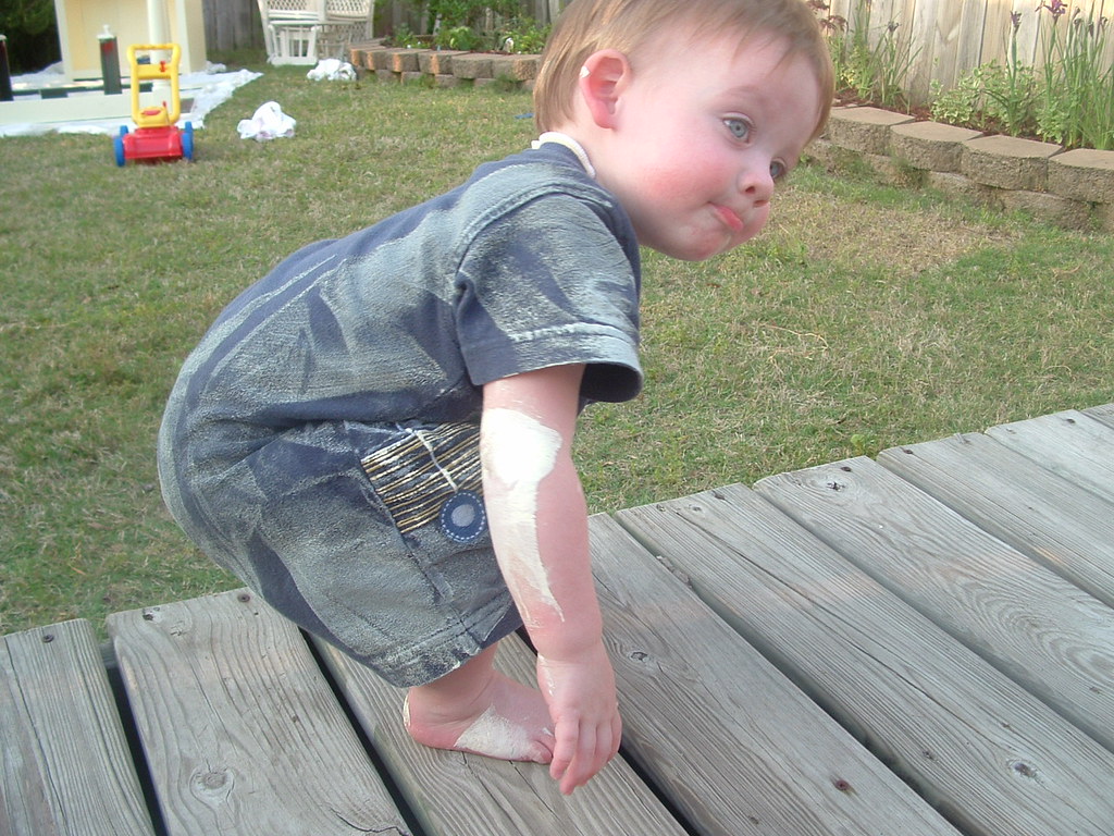 Painted Baby This is the reason why babies should not be a… Flickr