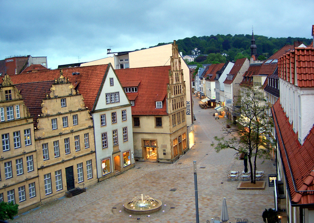 bielefeld with no people Bielefeld, NRW, Germany. A new ve… Flickr