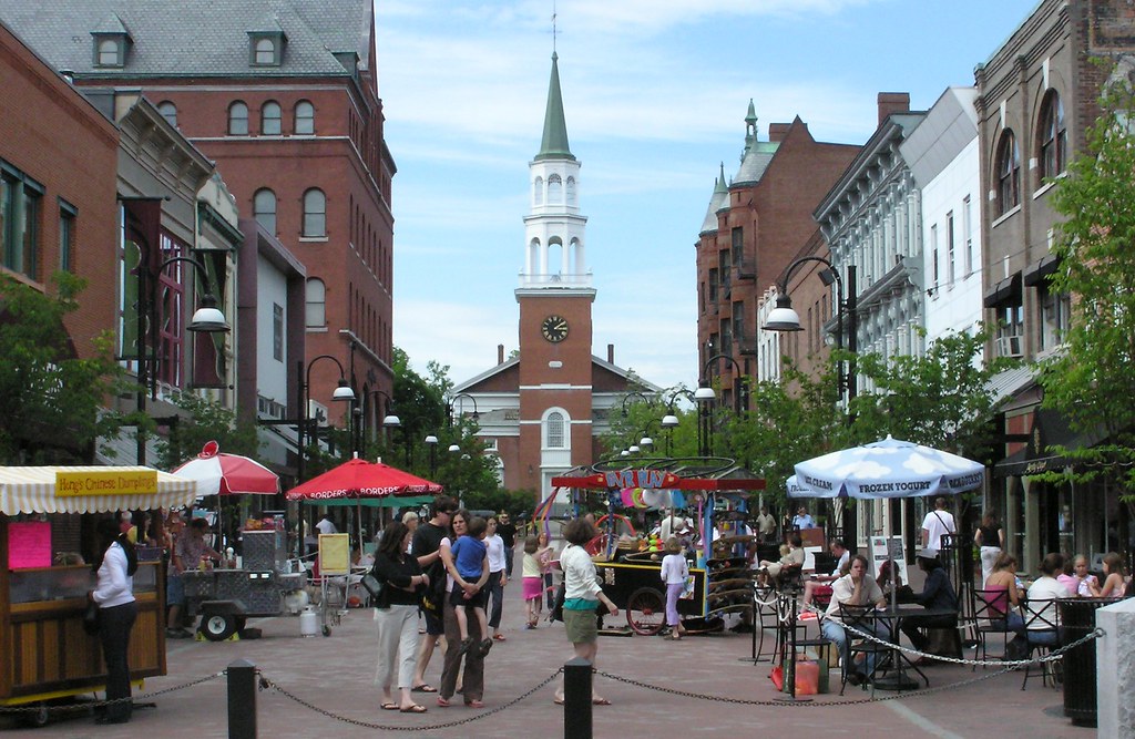 church street Burlington, Vermont Click here to see where … Flickr