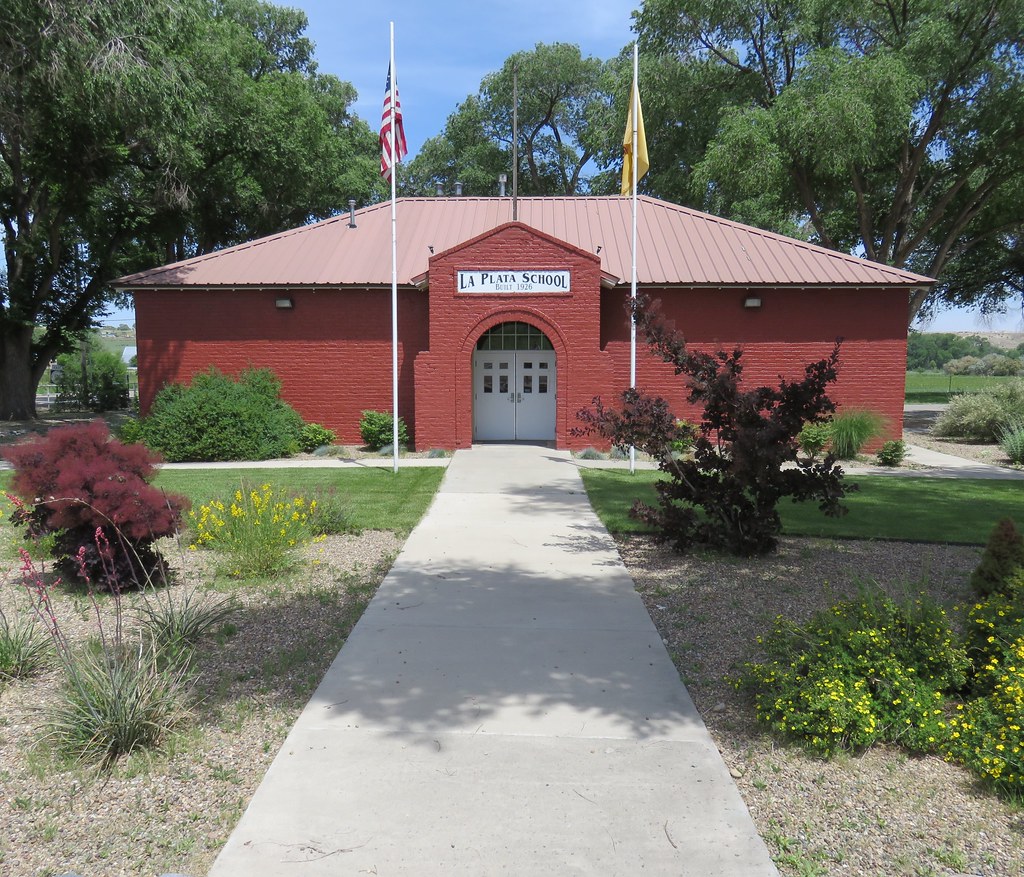Old La Plata School (La Plata, New Mexico) Built in 1926 L… Flickr