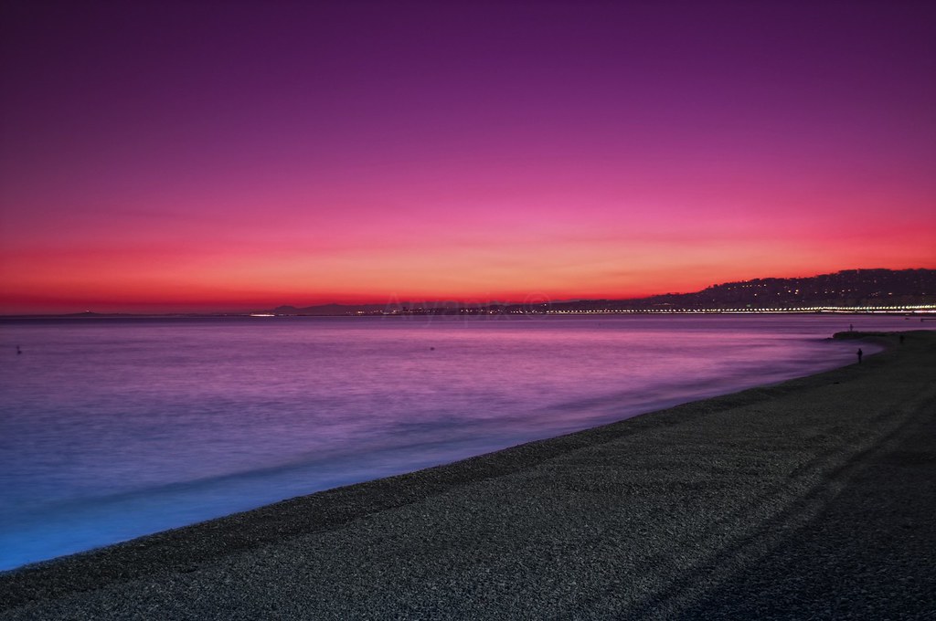Sunset (Nice France 2010) a photo on Flickriver