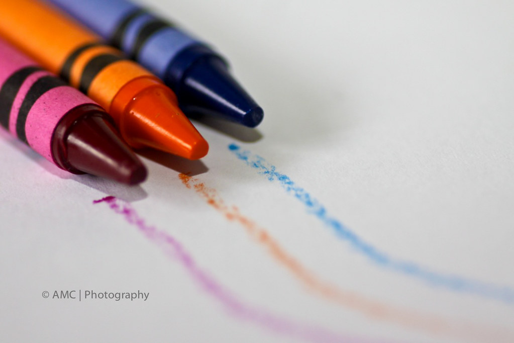 Three Crayons *Explored* ODC Topic Exactly Three Colors E… Flickr