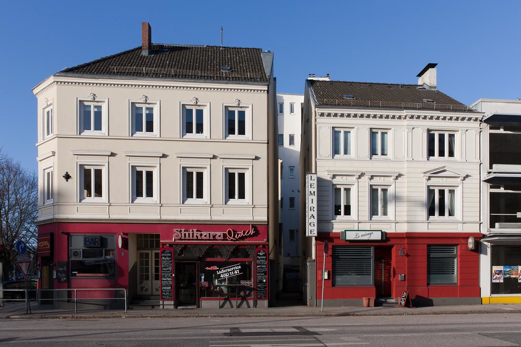Hamburg Eppendorfer Marktplatz Gebäude an der Heinickestr… Flickr